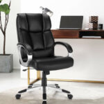 Big and Tall Ergonomic High Back Leather Executive Office Chair