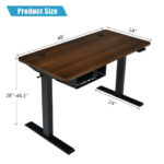 Electric Height Adjustable Sit to Stand Desk with USB Port 18 Electric Height Adjustable Sit to Stand Desk with USB Port