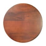 Elegant Acacia Wood and Gold Steel Round Side Table 12 Elegant Acacia Wood and Gold Steel Round Side Table