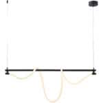 Sleek Modern Ceiling Lamp with Adjustable Silicon LED Light Tube 13 Sleek Modern Ceiling Lamp with Adjustable Silicon LED Light Tube