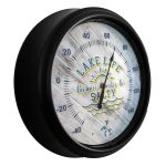 East Carolina University 14-Inch Black Indoor/Outdoor LED Logo Thermometer