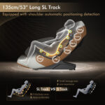 Zero Gravity Shiatsu Massage Chair with Heat and SL Track 19 Zero Gravity Shiatsu Massage Chair with Heat and SL Track