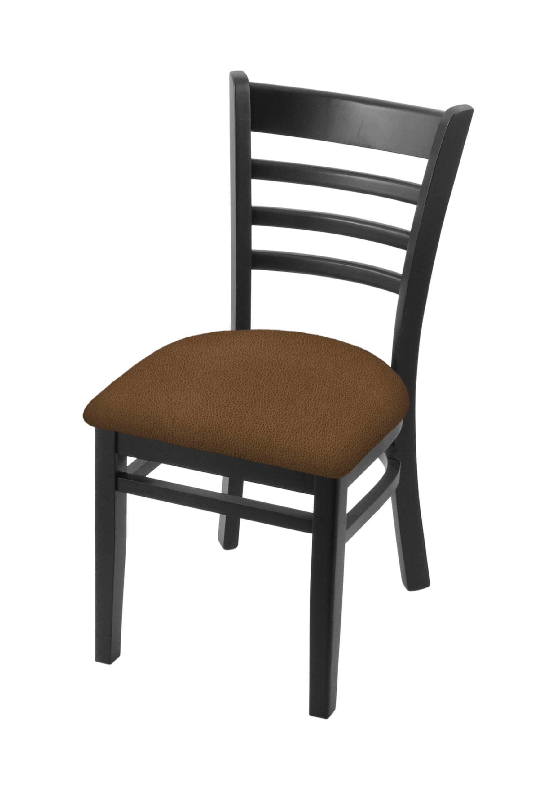 Hampton 18-Inch Wood Chair with Black Finish, Rein Thatch Wood Seat, and Ladder Back 4 Hampton 18-Inch Wood Chair with Black Finish, Rein Thatch Wood Seat, and Ladder Back