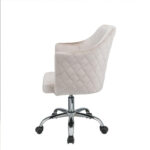 37" Adjustable Swivel Task Chair with Steel Frame and Fabric 5 37" Adjustable Swivel Task Chair with Steel Frame and Fabric