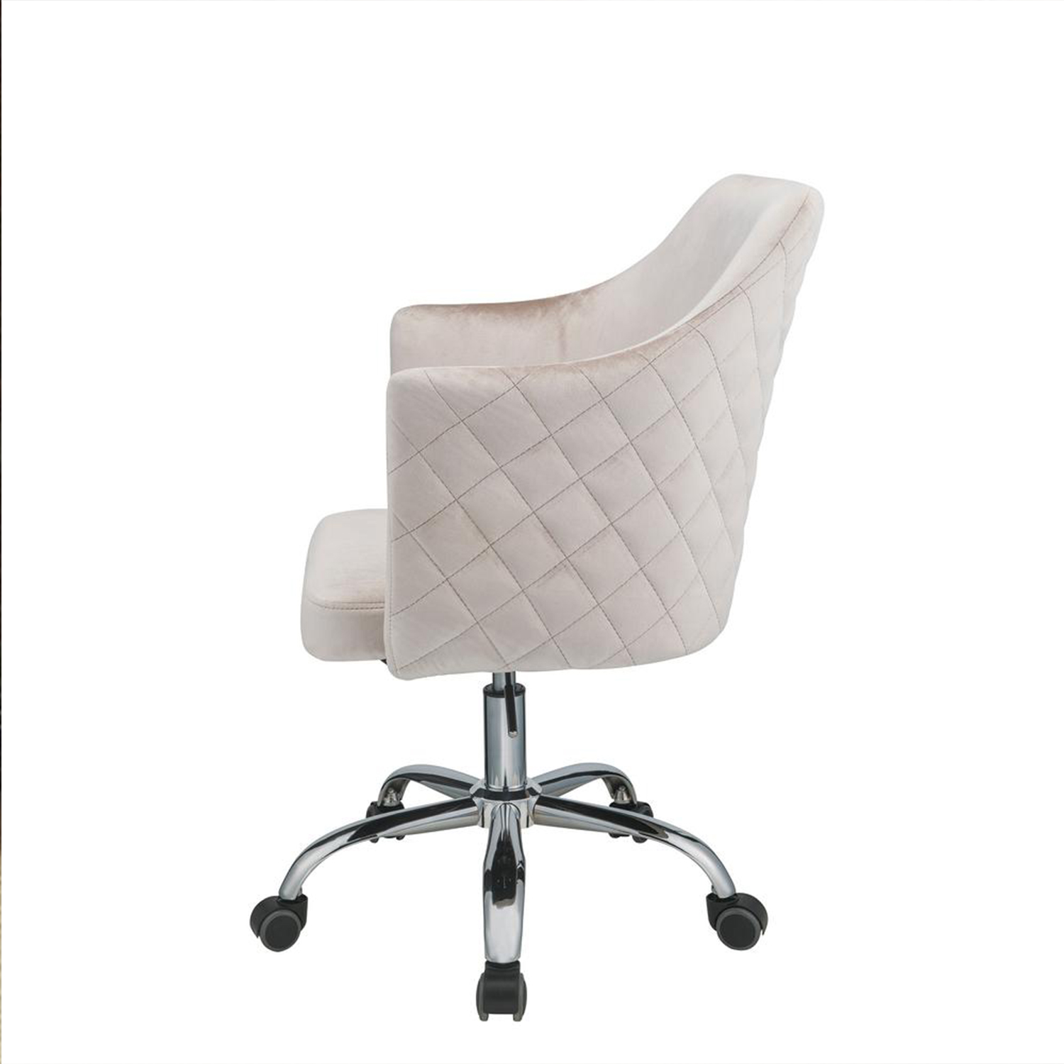 37" Adjustable Swivel Task Chair with Steel Frame and Fabric 2 37" Adjustable Swivel Task Chair with Steel Frame and Fabric - Image 2