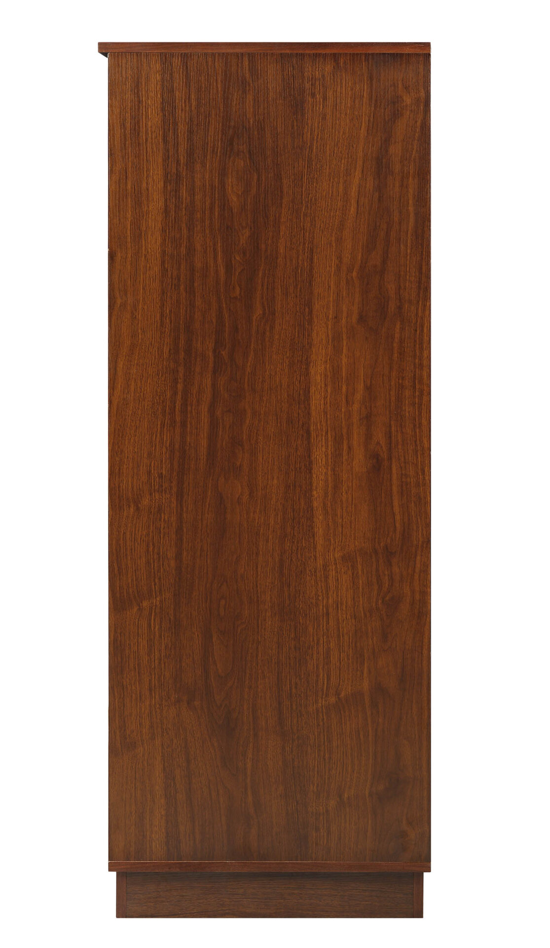 24" X 20" X 52" Walnut MDF Wine Storage Cabinet 2 24" X 20" X 52" Walnut MDF Wine Storage Cabinet - Image 2