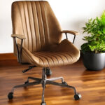 37-Inch Adjustable Swivel Faux Leather Office Chair with Tufted Design 8 37-Inch Adjustable Swivel Faux Leather Office Chair with Tufted Design