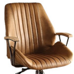 37-Inch Adjustable Swivel Faux Leather Office Chair with Tufted Design 10 37-Inch Adjustable Swivel Faux Leather Office Chair with Tufted Design
