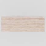 Driftwood Japandi Rubberwood Dining Table with Oak Veneer Finish 12 Driftwood Japandi Rubberwood Dining Table with Oak Veneer Finish