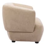 Velvet Accent Chair with Birch Legs and Armrest Support 13 Velvet Accent Chair with Birch Legs and Armrest Support