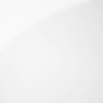 15.75 x 10.25 x 24.5 White Finish Side Table