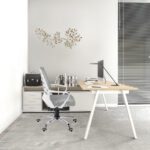 Adjustable Black Mesh Back Task Chair with Swivel Function 9 Adjustable Black Mesh Back Task Chair with Swivel Function