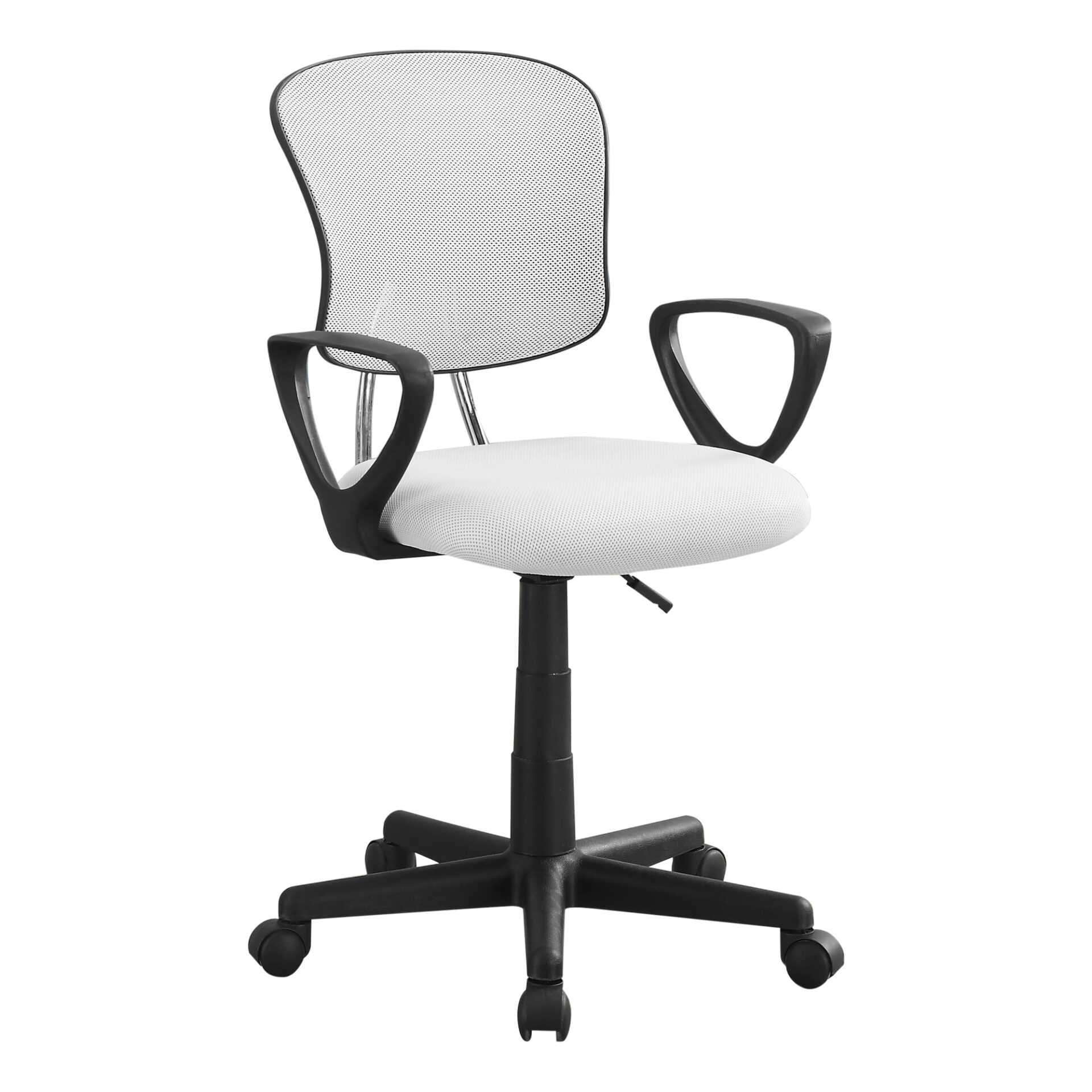 Swivel Adjustable Task Chair with Mesh Back and Plastic Frame 1 Swivel Adjustable Task Chair with Mesh Back and Plastic Frame