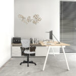Swivel Adjustable Task Chair with Mesh Back and Plastic Frame 7 Swivel Adjustable Task Chair with Mesh Back and Plastic Frame