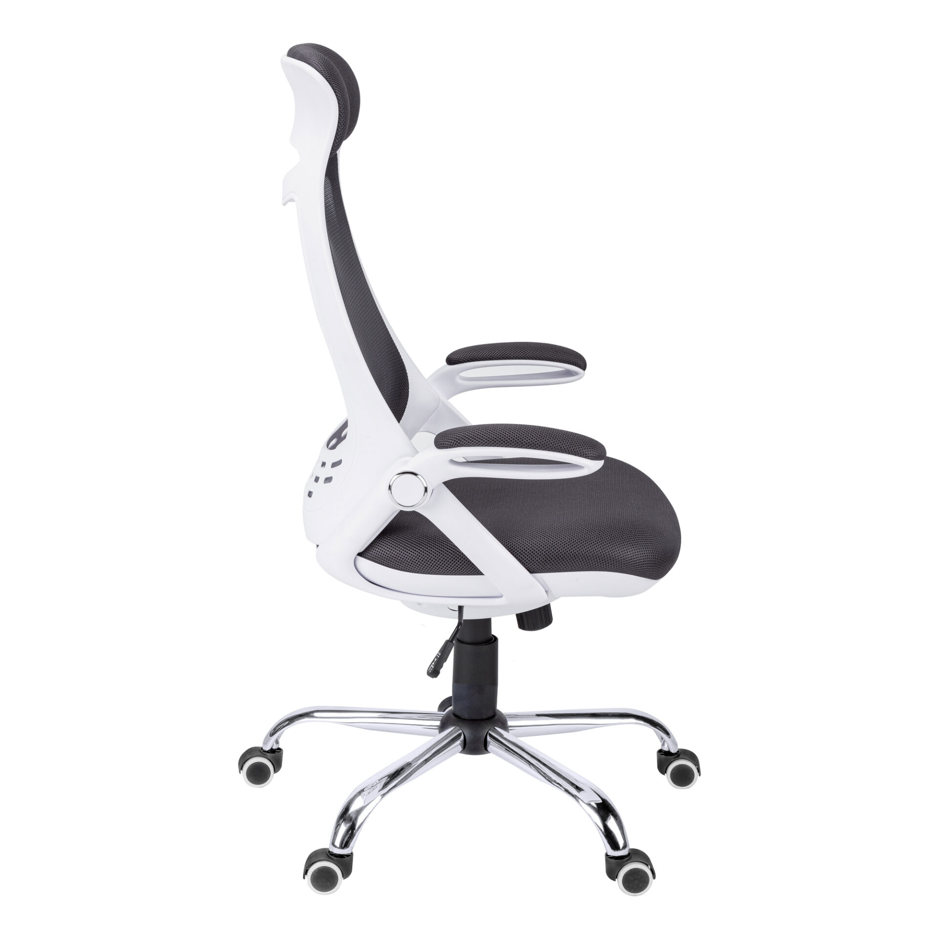 28 Inch Adjustable Mesh Back Swivel Office Chair Black 3 28 Inch Adjustable Mesh Back Swivel Office Chair Black - Image 3