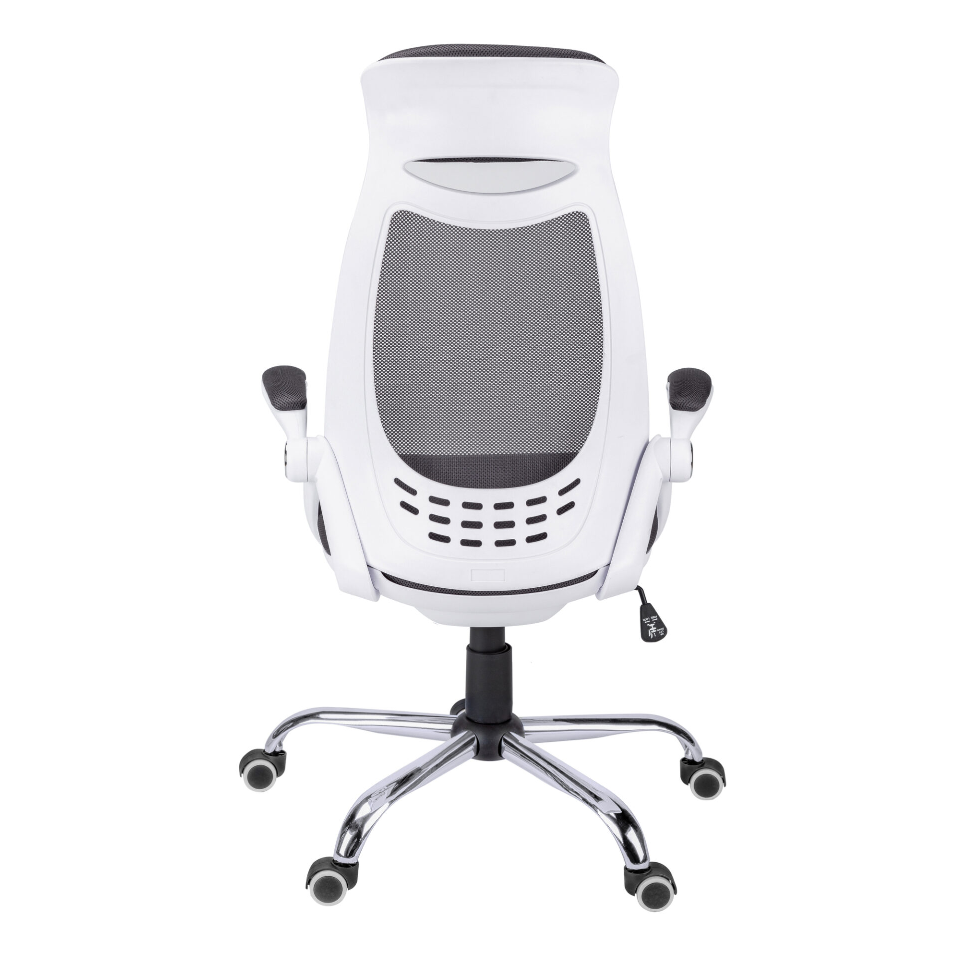 28 Inch Adjustable Mesh Back Swivel Office Chair Black 2 28 Inch Adjustable Mesh Back Swivel Office Chair Black - Image 2