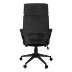 95.5” H Black Tufted Swivel Adjustable Executive Office Chair 7 95.5” H Black Tufted Swivel Adjustable Executive Office Chair