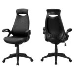 28 Inch Black Adjustable Swivel Rolling Fabric Office Chair 9 28 Inch Black Adjustable Swivel Rolling Fabric Office Chair
