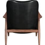 Mid-Century Modern Black Lounge Chair and Ottoman Set (2 Piece) 16 Mid-Century Modern Black Lounge Chair and Ottoman Set (2 Piece)