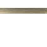 70 Inch Gold and Black Aluminum Industrial Writing Desk