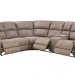 Brown Top Grain Leather Power Reclining Curved Corner Sectional With Console 8 Brown Top Grain Leather Power Reclining Curved Corner Sectional With Console