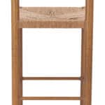 Outdoor Faux Wood Aluminum Barstools Weather Resistant (Set of 2) 15 Outdoor Faux Wood Aluminum Barstools Weather Resistant (Set of 2)