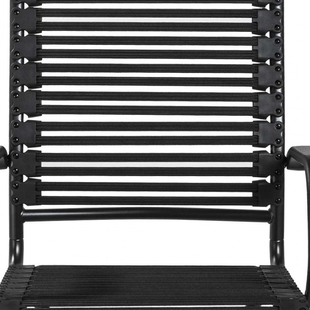 41.74-Inch Adjustable Swivel Office Chair with Bungee Back 4 41.74-Inch Adjustable Swivel Office Chair with Bungee Back - Image 4