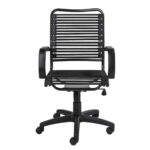 41.74-Inch Adjustable Swivel Office Chair with Bungee Back 8 41.74-Inch Adjustable Swivel Office Chair with Bungee Back