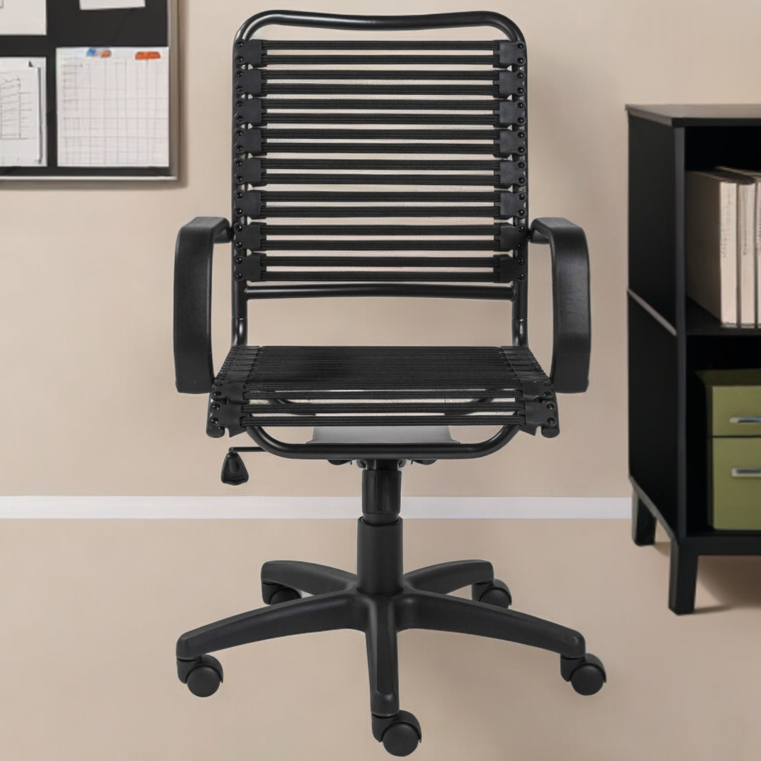 41.74-Inch Adjustable Swivel Office Chair with Bungee Back 2 41.74-Inch Adjustable Swivel Office Chair with Bungee Back - Image 2
