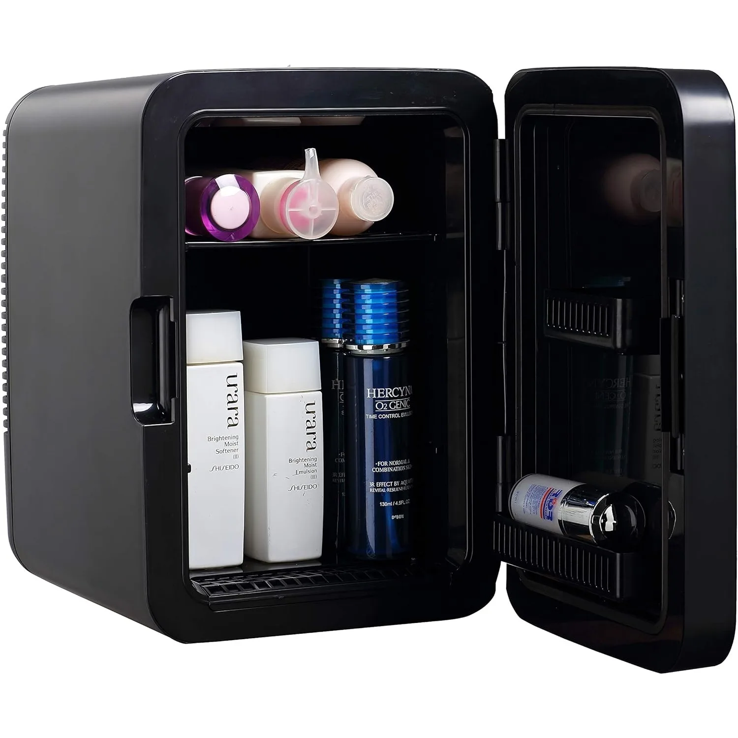 Portable 15Can Mini Fridge Stainless Steel Rugged Refrigerator Cave