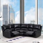 80” Black Polyester Power Reclining U-Shaped Corner Sectional Sofa 14 80” Black Polyester Power Reclining U-Shaped Corner Sectional Sofa