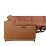 320 Inch Camel Italian Leather Power Reclining U Shaped Sectional 12 320 Inch Camel Italian Leather Power Reclining U Shaped Sectional