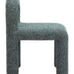 Shearling Style Dining Chair with Wood Frame Snowy Green (Set of 2) 13 Shearling Style Dining Chair with Wood Frame Snowy Green (Set of 2)