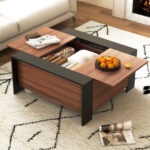 Sliding Top Coffee Table with Hidden Storage and 420 lb Capacity 22 Sliding Top Coffee Table with Hidden Storage and 420 lb Capacity