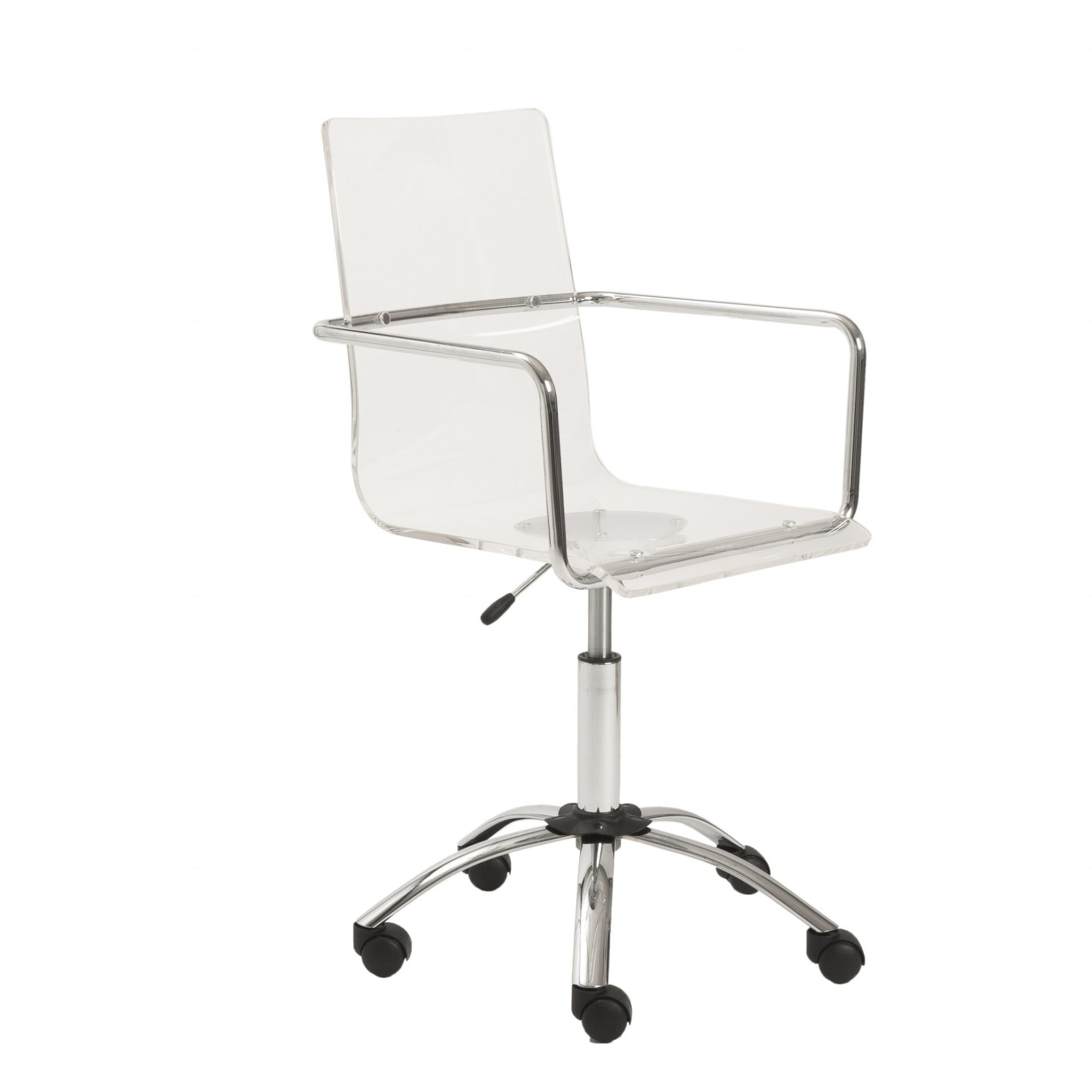 39.49-Inch Adjustable Swivel Office Chair with Lumbar Support 3 39.49-Inch Adjustable Swivel Office Chair with Lumbar Support - Image 3