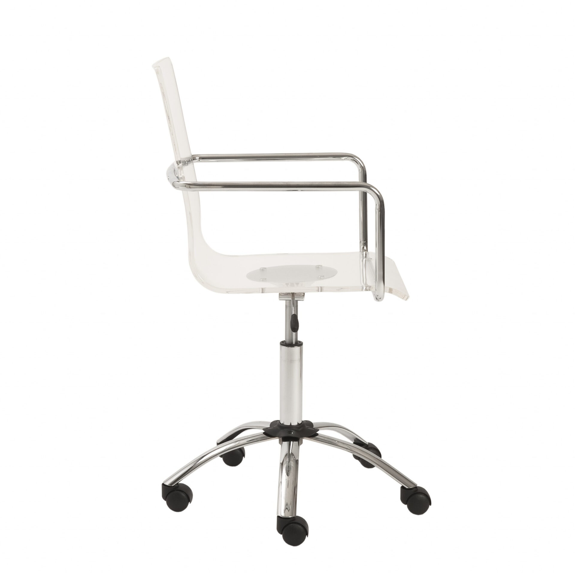 39.49-Inch Adjustable Swivel Office Chair with Lumbar Support 4 39.49-Inch Adjustable Swivel Office Chair with Lumbar Support - Image 4