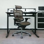26 Inch Black and Silver Adjustable Swivel Mesh Office Chair 16 26 Inch Black and Silver Adjustable Swivel Mesh Office Chair