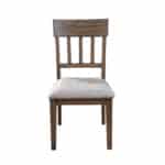 Farmhouse Pine Side Chairs Mystic Brown with Cushion (Set of 2) 7 Farmhouse Pine Side Chairs Mystic Brown with Cushion (Set of 2)