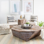 49 Inch Natural Octagon Distressed Lift Top Coffee Table 18 49 Inch Natural Octagon Distressed Lift Top Coffee Table