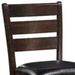 41 Inch Black and Brown Wood Counter Height Bar Stools (Set of 2) 12 41 Inch Black and Brown Wood Counter Height Bar Stools (Set of 2)