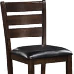 41 Inch Black and Brown Wood Counter Height Bar Stools (Set of 2) 13 41 Inch Black and Brown Wood Counter Height Bar Stools (Set of 2)
