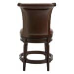 25 Inch Dark Brown Swivel Counter Height Bar Stool With Footrest 11 25 Inch Dark Brown Swivel Counter Height Bar Stool With Footrest