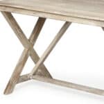 Classic 28 Inch Brown Writing Desk with Sturdy Wood Base 9 Classic 28 Inch Brown Writing Desk with Sturdy Wood Base