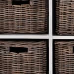 Modern Farmhouse Buffet Server With Storage Baskets (Set of 1) 15 Modern Farmhouse Buffet Server With Storage Baskets (Set of 1)