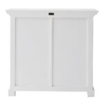 White Modern Farmhouse Accent Cabinet with Two Doors and Drawer 14 White Modern Farmhouse Accent Cabinet with Two Doors and Drawer