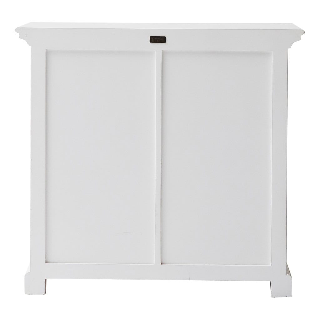 Coastal White Sideboard with Drawers and Rattan Baskets (Set of 1) 8 Coastal White Sideboard with Drawers and Rattan Baskets (Set of 1) - Image 8
