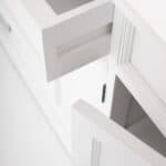 Modern Farmhouse White Storage Cabinet With Shelves and Drawers 18 Modern Farmhouse White Storage Cabinet With Shelves and Drawers