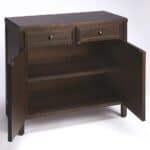 Modern Coffee Console Cabinet with Storage and Drawers