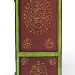 Hand Painted Floral Storage Cabinet with Shelf Meranti Wood 9 Hand Painted Floral Storage Cabinet with Shelf Meranti Wood