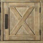 Rustic Gray Wood Buffet Cabinet with Barn Door Design 16 Rustic Gray Wood Buffet Cabinet with Barn Door Design